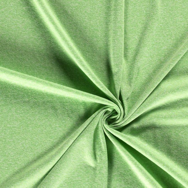 Pletenina vo svetlo zelenej farbe s melírom 13429/021