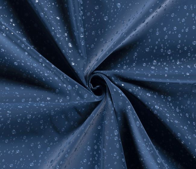 Softshell v modrej farbe s fóliovými kvapkami 18421/006