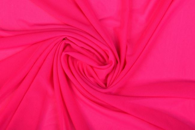 Pružný tyl v sýto ružovej farbe 0695/875