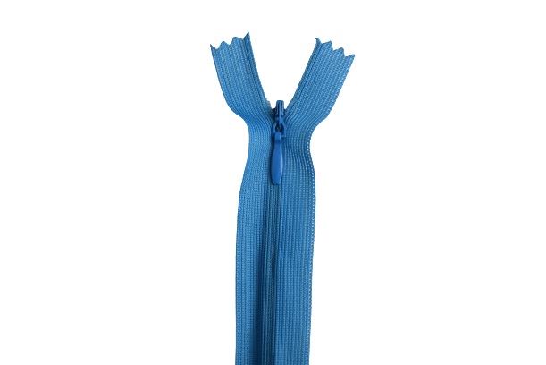 Skrytý zips v tyrkysovo modrej farbe 20cm I-3W0-20-208
