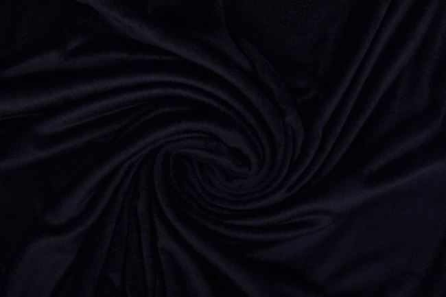 Jemný Niky velour v čiernej farbe 126.632/5001