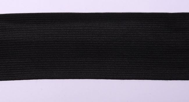 Bielizňová guma o šírke 50 mm čiernej farby I-EL0-88050-332