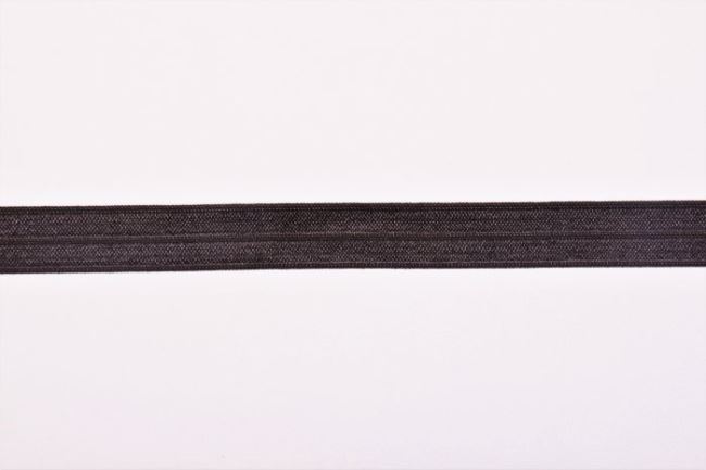 Lemovacia gumička v tmavo hnedej farbe 1,5 cm široká 40588