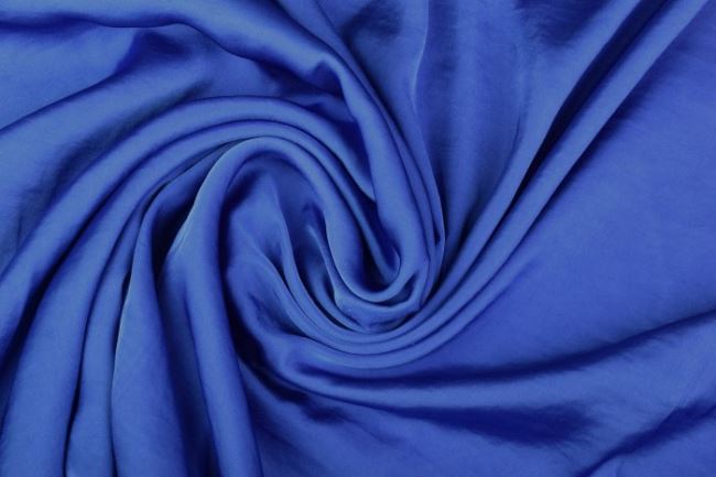 Umelý hodváb vo farbe kráľovskej modrej 0296/650